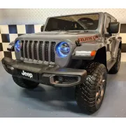 Jeep Electric Pentru Copii Gladiator Rubicon 12v Gri, Licenta Oficiala Jeep ,   2 Locuri, Ue I Functionale Pjbc4k0130r