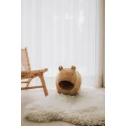 Jucarie Gonflabila Premium Wild  Soft Capybara ,   Plue  Ultra-moale, Pompa Inclusa, Cutie Cadou   3 Ani+, Joaca Activa A N Interior Pjbws4851