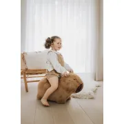 Jucarie Gonflabila Premium Wild  Soft Capybara ,   Plue  Ultra-moale, Pompa Inclusa, Cutie Cadou   3 Ani+, Joaca Activa A N Interior Pjbws4851