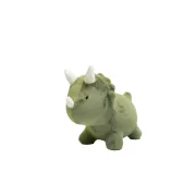 Jucarie Gonflabila Premium Wild  Soft Dino Triceratops ,   Plue  Ultra-moale Verde, Pompa Inclusa, Cutie Cadou   3 Ani+, Joaca Activa A N Interior Pjbws4852