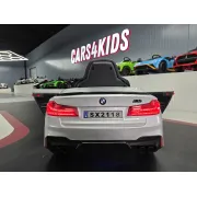 Mae Ina Electrica Bmw M5 24v Gri Metalic, Licenta Oficiala ,   Telecomanda 2.4g, Scaun Piele Pjbc4k118grijs