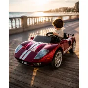 Mae Ina Electrica Ford Gt 24v Roe U Metalic, 2 Locuri, Licenta Oficiala ,   Telecomanda 2.4g, Ue I Functionale Pjbc4k0325