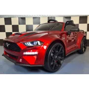 Mae Ina Electrica Ford Mustang 24v, Licenta Oficiala ,   Drift  Telecomanda, Roe U Metalic Premium Pjbc4k2038rood-24v