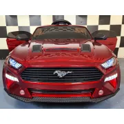 Mae Ina Electrica Ford Mustang 24v, Licenta Oficiala ,   Drift  Telecomanda, Roe U Metalic Premium Pjbc4k2038rood-24v