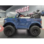 Mae Ina Electrica Ford Raptor 24v Albastru, 2 Locuri, Licenta Oficiala ,   Telecomanda 2.4g, Scaun Piele Pjbc4k0985blauw