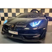 Mae Ina Electrica Lamborghini Aventador Svj 24v Negru, 2 Locuri, Licenta Oficiala ,   Drift, Ue I Verticale, Telecomanda Pjbc4k202824vmetalliczwart