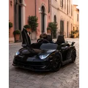 Mae Ina Electrica Lamborghini Aventador Svj 24v Negru, 2 Locuri, Licenta Oficiala ,   Drift, Ue I Verticale, Telecomanda Pjbc4k202824vmetalliczwart