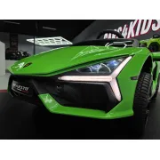 Mae Ina Electrica Lamborghini Revuelto 24v Verde, 2 Locuri, Licenta Oficiala ,   Ue I Vertical, Telecomanda 2.4g Pjbc4k500groen