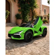 Mae Ina Electrica Lamborghini Revuelto 24v Verde, 2 Locuri, Licenta Oficiala ,   Ue I Vertical, Telecomanda 2.4g Pjbc4k500groen