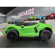Mae Ina Electrica Lamborghini Revuelto 24v Verde, 2 Locuri, Licenta Oficiala ,   Ue I Vertical, Telecomanda 2.4g Pjbc4k500groen
