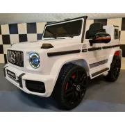 Mae Ina Electrica Mercedes G63 Amg 12v Alb, Licenta Oficiala ,   4 Motoare, Telecomanda 2.4g Pjbc4k0002wit