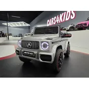 Mae Ina Electrica Mercedes G63 Amg 12v Gri Metalic, Licenta Oficiala ,   4 Motoare, Telecomanda 2.4g Pjbc4k0002grijs