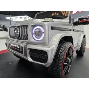 Mae Ina Electrica Mercedes G63 Amg 12v Gri Metalic, Licenta Oficiala ,   4 Motoare, Telecomanda 2.4g Pjbc4k0002grijs