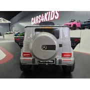 Mae Ina Electrica Mercedes G63 Amg 12v Gri Metalic, Licenta Oficiala ,   4 Motoare, Telecomanda 2.4g Pjbc4k0002grijs