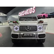 Mae Ina Electrica Mercedes G63 Amg 12v Gri Metalic, Licenta Oficiala ,   4 Motoare, Telecomanda 2.4g Pjbc4k0002grijs