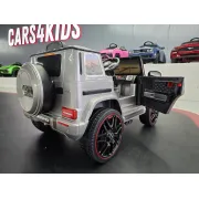 Mae Ina Electrica Mercedes G63 Amg 12v Gri Metalic, Licenta Oficiala ,   4 Motoare, Telecomanda 2.4g Pjbc4k0002grijs