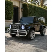 Mae Ina Electrica Mercedes G63 Amg 24v Negru Metalic, 2 Locuri, Licenta Oficiala ,   Telecomanda 2.4g Pjbc4k307zwart