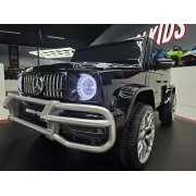 Mae Ina Electrica Mercedes G63 Amg 24v Negru Metalic, 2 Locuri, Licenta Oficiala ,   Telecomanda 2.4g Pjbc4k307zwart
