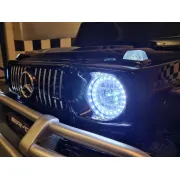 Mae Ina Electrica Mercedes G63 Amg 24v Negru Metalic, 2 Locuri, Licenta Oficiala ,   Telecomanda 2.4g Pjbc4k307zwart