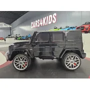 Mae Ina Electrica Mercedes G63 Amg 24v Negru Metalic, 2 Locuri, Licenta Oficiala ,   Telecomanda 2.4g Pjbc4k307zwart