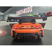 Mae Ina Electrica Mercedes Gt3 Amg 12v Portocaliu, Licenta Oficiala ,   Telecomanda 2.4g, Scaun Piele Pjbc4k033oranje