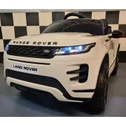 Mae Ina Electrica Pentru Copii Range Rover Evoque 12v 10ah Alb ,   4 Motoare, Suspensii, Telecomanda 2.4g, Roti Cauciuc, Scaun Piele   3 Ani+ Pjbc4k0099wit