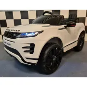 Mae Ina Electrica Pentru Copii Range Rover Evoque 12v 10ah Alb ,   4 Motoare, Suspensii, Telecomanda 2.4g, Roti Cauciuc, Scaun Piele   3 Ani+ Pjbc4k0099wit