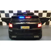 Mae Ina Electrica Politie 12v Pentru Copii, Negru ,   Telecomanda 2.4g, Girofar E I Sirena, Scaun Piele   3-5 Ani Pjbc4kc002