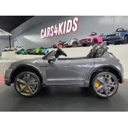 Mae Ina Electrica Porsche Taycan Turbo S 24v Gri, 2 Locuri, Licenta Oficiala ,   Telecomanda 2.4g, Scaun Piele Pjbc4k0988 Grijs
