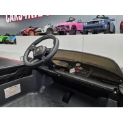 Mae Ina Electrica Porsche Taycan Turbo S 24v Gri, 2 Locuri, Licenta Oficiala ,   Telecomanda 2.4g, Scaun Piele Pjbc4k0988 Grijs