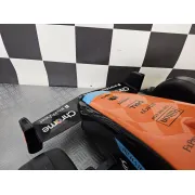 Mae Inuta Electrica Mclaren Formula 1 12v Portocaliu ,   Licenta Oficiala Mclaren, Bluetooth, Telecomanda 2.4g, Scaun Piele   3-5 Ani, Max. 30 Kg Pjbc4k706
