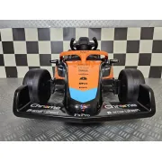 Mae Inuta Electrica Mclaren Formula 1 12v Portocaliu ,   Licenta Oficiala Mclaren, Bluetooth, Telecomanda 2.4g, Scaun Piele   3-5 Ani, Max. 30 Kg Pjbc4k706