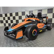 Mae Inuta Electrica Mclaren Formula 1 12v Portocaliu ,   Licenta Oficiala Mclaren, Bluetooth, Telecomanda 2.4g, Scaun Piele   3-5 Ani, Max. 30 Kg Pjbc4k706