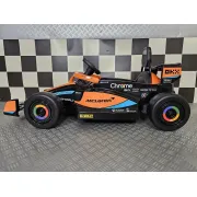 Mae Inuta Electrica Mclaren Formula 1 12v Portocaliu ,   Licenta Oficiala Mclaren, Bluetooth, Telecomanda 2.4g, Scaun Piele   3-5 Ani, Max. 30 Kg Pjbc4k706
