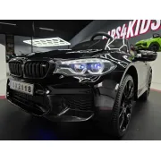 Mae Inuta Electrica Pentru Copii Bmw M5 24v Negru Metalic ,   Suspensii, Bluetooth, Scaun Reglabil, Telecomanda 2.4g, Roti Eva   3 Ani+, Max. 30 Kg Pjbc4k118zwart