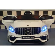 Mae Inuta Electrica Pentru Copii Mercedes-benz Glc 63 Amg 12v Alb ,   4 Motoare, Suspensii, Bluetooth, Telecomanda 2.4g   3 Ani+, Max. 30 Kg Pjbc4k5688wit