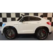 Mae Inuta Electrica Pentru Copii Mercedes-benz Glc 63 Amg 12v Alb ,   4 Motoare, Suspensii, Bluetooth, Telecomanda 2.4g   3 Ani+, Max. 30 Kg Pjbc4k5688wit