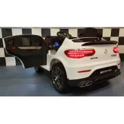 Mae Inuta Electrica Pentru Copii Mercedes-benz Glc 63 Amg 12v Alb ,   4 Motoare, Suspensii, Bluetooth, Telecomanda 2.4g   3 Ani+, Max. 30 Kg Pjbc4k5688wit