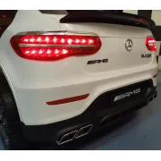Mae Inuta Electrica Pentru Copii Mercedes-benz Glc 63 Amg 12v Alb ,   4 Motoare, Suspensii, Bluetooth, Telecomanda 2.4g   3 Ani+, Max. 30 Kg Pjbc4k5688wit
