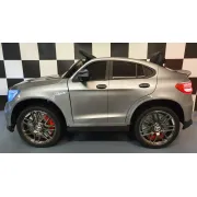 Mae Inuta Electrica Pentru Copii Mercedes-benz Glc 63 Amg 12v Gri Mat ,   4 Motoare, Suspensii, Bluetooth, Telecomanda 2.4g   3 Ani+, Max. 30 Kg Pjbc4k5688matgrijs