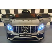 Mae Inuta Electrica Pentru Copii Mercedes-benz Glc 63 Amg 12v Gri Mat ,   4 Motoare, Suspensii, Bluetooth, Telecomanda 2.4g   3 Ani+, Max. 30 Kg Pjbc4k5688matgrijs
