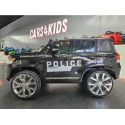 Mae Inuta Electrica Toyota Land Cruiser Police 24v Negru ,   Licenta Oficiala Toyota, Girofar Led, Telecomanda 2.4g   3-5 Ani Pjbc4k2022