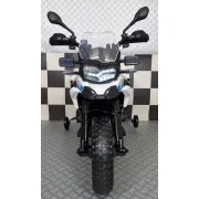 Motocicleta Electrica Politie Bmw F850 12v ,   Roata Ajutatoare, Girofar Led   3-5 Ani Pjbc4k5002