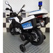 Motocicleta Electrica Politie Bmw F850 12v ,   Roata Ajutatoare, Girofar Led   3-5 Ani Pjbc4k5002
