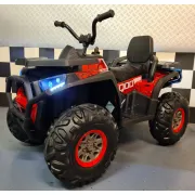 Quad Electric Copii Spider Desert 12v Roe U ,   Control Independent, Design Panza De Paianjen, Suspensii, Bluetooth   3 Ani+ Pjbc4k607rood