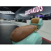 Scuter Electric Pentru Copii Vespa Gts 12v Verde Mint ,   Licenta Oficiala Piaggio, Cu Parbriz E I Portbagaj Incluse   3 Ani+, Max. 30 Kg Pjbc4k801groen