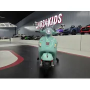 Scuter Electric Pentru Copii Vespa Gts 12v Verde Mint ,   Licenta Oficiala Piaggio, Cu Parbriz E I Portbagaj Incluse   3 Ani+, Max. 30 Kg Pjbc4k801groen