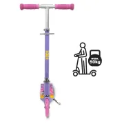Trotineta Copii 2 Roti Kidwell Skipo Butterfly, Pliabila, Roti Led, Usoara 2 Kg, 3+ Ani, Pana La 50 Kg Pjbhsskig01