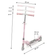 Trotineta Copii 2 Roti Kidwell Skipo Cat, Pliabila, Roti Led, Usoara 2 Kg, 3+ Ani, Pana La 50 Kg Pjbhsskie01