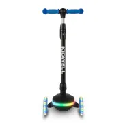 Trotineta Copii 3 Roti Kidwell Lumo Blue, Platforma Led + Roti Led, Pliabila, Reglabila, 3+ Ani Pjbhubalum01a2